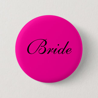 Badge Rond 5 Cm Insigne de jeune mariée