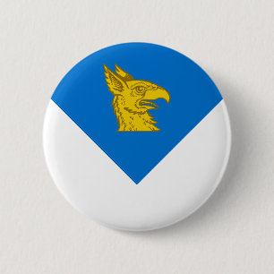 Badge Rond 5 Cm Insigne de la population de la baronnie de Gryphon