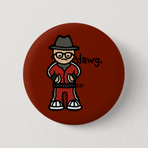 Badge Rond 5 Cm insigne de méchanceté