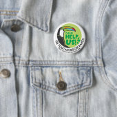 Badge Rond 5 Cm Insigne de soutien de toucan (En situation)