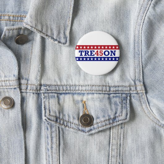 Badge Rond 5 Cm Insigne de trahison d'atout - TRE45ON (En situation)