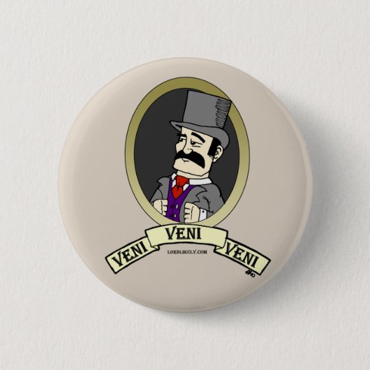 Badge Rond 5 Cm Insigne de Veni (Devant)