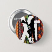 Badge Rond 5 Cm Insigne de XT (Devant & derrière)