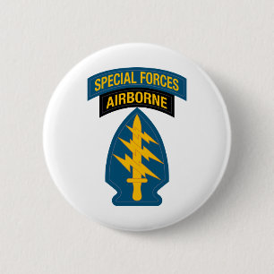 Badge Rond 5 Cm Insigne des forces spéciales - Onglet aéroporté