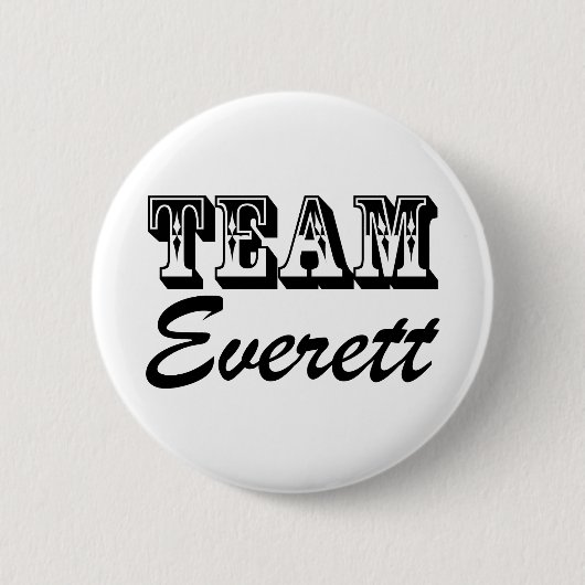 Badge Rond 5 Cm Insigne d'Everett d'équipe (Devant)