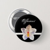 Badge Rond 5 Cm Insigne d'identité Mariage officiel (Devant & derrière)