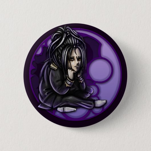 Badge Rond 5 Cm insigne d'Omega (Devant)