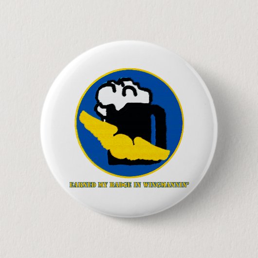Badge Rond 5 Cm Insigne du mérite de Wingman (Devant)
