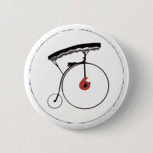 Badge Rond 5 Cm Insigne du numéro 6 (Devant)