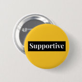 Badge Rond 5 Cm Insigne énergétique de soutien (Devant & derrière)