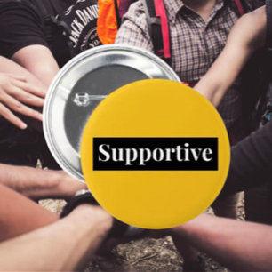 Badge Rond 5 Cm Insigne énergétique de soutien