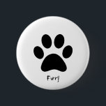 Badge Rond 5 Cm Insigne velu<br><div class="desc">Fierté velue</div>