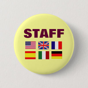 Badge Rond 5 Cm Insignes de personnel de coût bas en vrac pour de