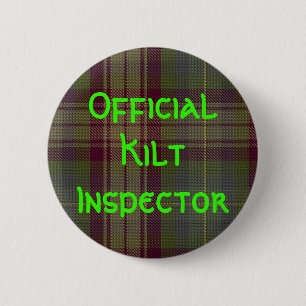 Badge Rond 5 Cm "Inspecteur officiel des tueurs"