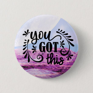 Badge Rond 5 Cm Inspiration   Vous Avez Obtenu
