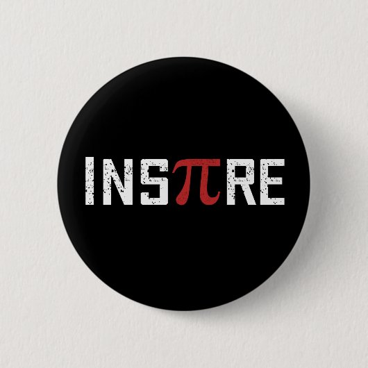 Badge Rond 5 Cm InsPire Pi jour | Joyeux jour de Pi math (Devant)