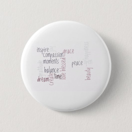 Badge Rond 5 Cm Inspirez la compassion (Devant)