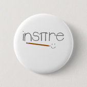 Badge Rond 5 Cm Inspirez les maths (Devant)