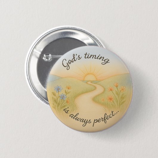 Badge Rond 5 Cm Inspiring Circular Button Design... (Devant & derrière)