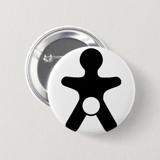 Badge Rond 5 Cm Intégrité génitale (Devant & derrière)