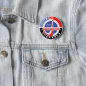 Badge Rond 5 Cm Interkosmos (En situation)