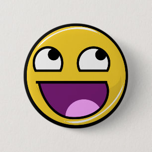 Badge Rond 5 Cm Internet impressionnant Meme de visage