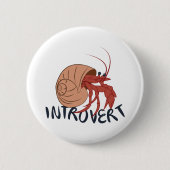 Badge Rond 5 Cm Introduction au crabe (Devant)