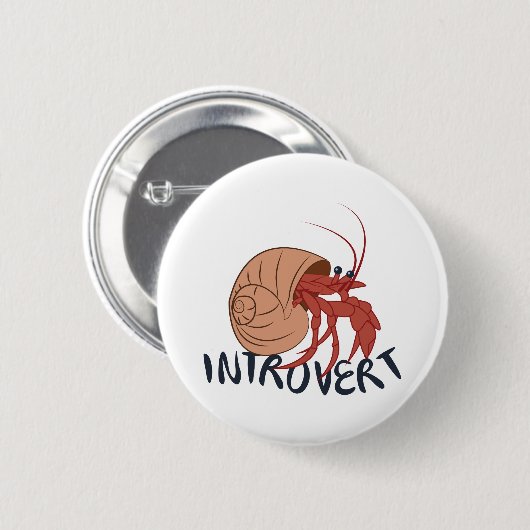 Badge Rond 5 Cm Introduction au crabe (Devant & derrière)