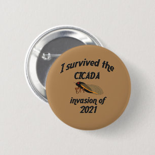 Badge Rond 5 Cm Invasion du Canada