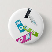 Badge Rond 5 Cm iPod (Devant)