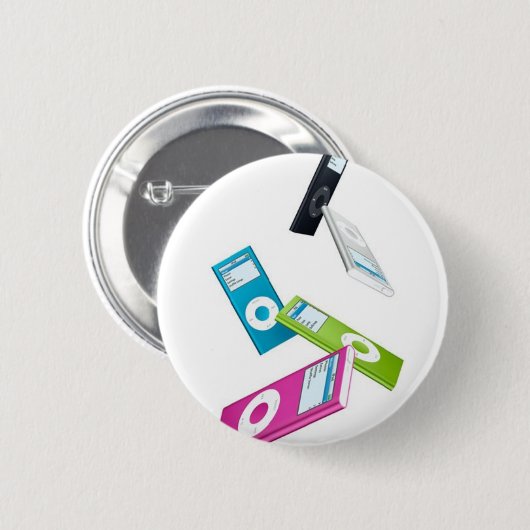 Badge Rond 5 Cm iPod (Devant & derrière)