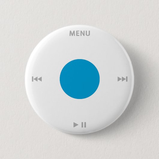 Badge Rond 5 Cm iPod (r) roue de clic (Devant)