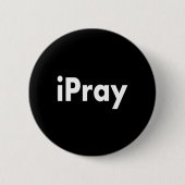 Badge Rond 5 Cm iPRAY (Devant)