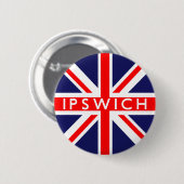 Badge Rond 5 Cm Ipswich : Drapeau britannique (Devant & derrière)