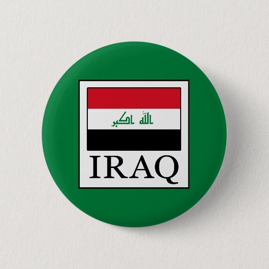 Badge Rond 5 Cm Irak (Devant)