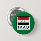 Badge Rond 5 Cm Irak (Devant & derrière)