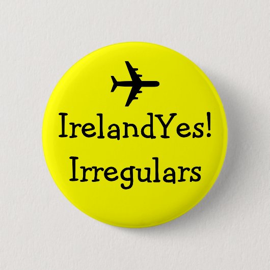 Badge Rond 5 Cm IrelandYes ! Pin d'Irregulars (Devant)