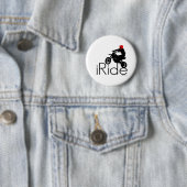 Badge Rond 5 Cm iride (En situation)