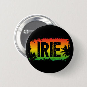 Badge Rond 5 Cm IRIE Jamaican Patwah