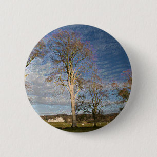 Badge Rond 5 Cm Irish Beech Trees