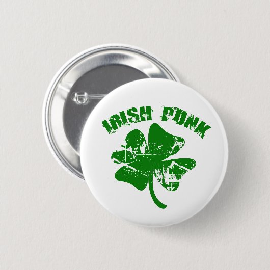 Badge Rond 5 Cm IrishPunk (Devant & derrière)