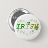 Badge Rond 5 Cm Irlandais (Devant & derrière)