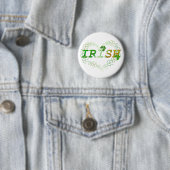 Badge Rond 5 Cm Irlandais (En situation)
