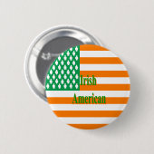 Badge Rond 5 Cm irlandais (Devant & derrière)