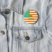 Badge Rond 5 Cm irlandais (En situation)