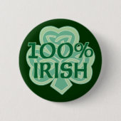 Badge Rond 5 Cm Irlandais de 100% (Devant)