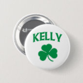 Badge Rond 5 Cm Irlandais de Kelly (Devant & derrière)