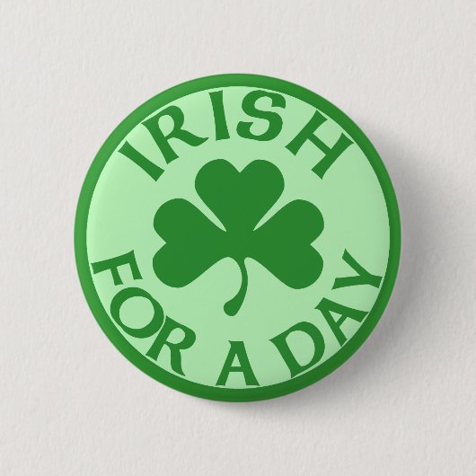 Badge Rond 5 Cm Irlandais pour un bouton de jour (Devant)