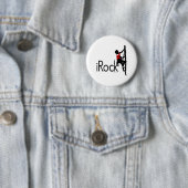 Badge Rond 5 Cm irock (En situation)