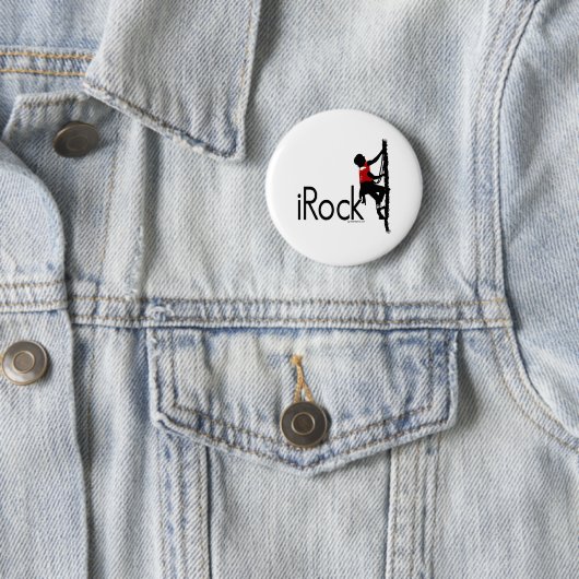 Badge Rond 5 Cm irock (En situation)